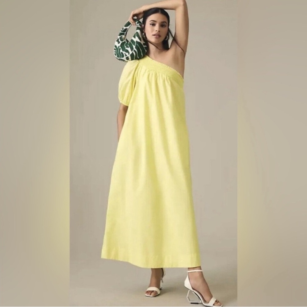 Anthropology One Shoulder Spring/Summer dress | Small